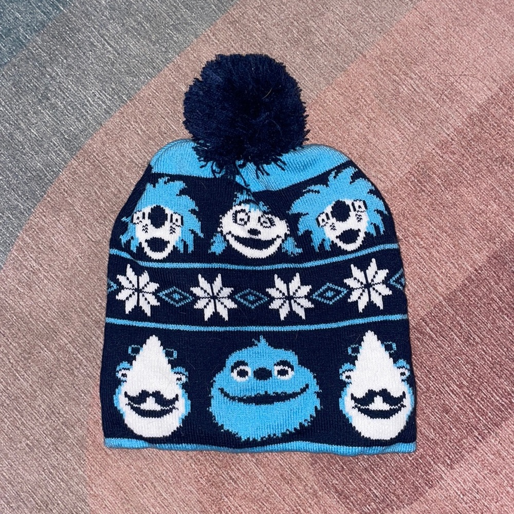 Helpsters Knit Beanie with Pom Pom